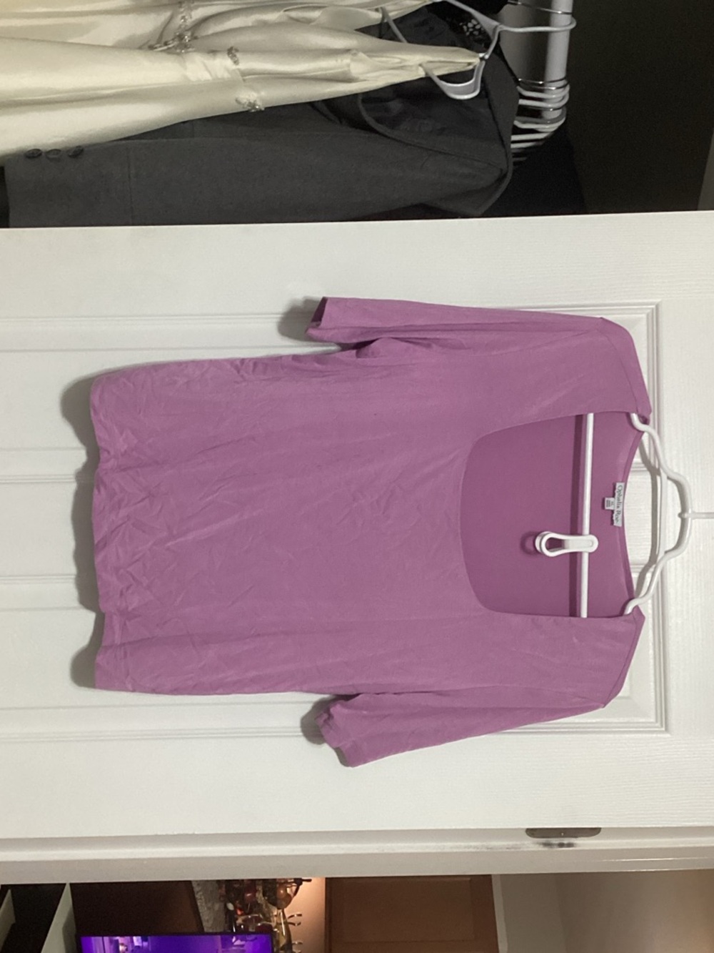 Women’s Short Sleeve Tee in Lavender Pink